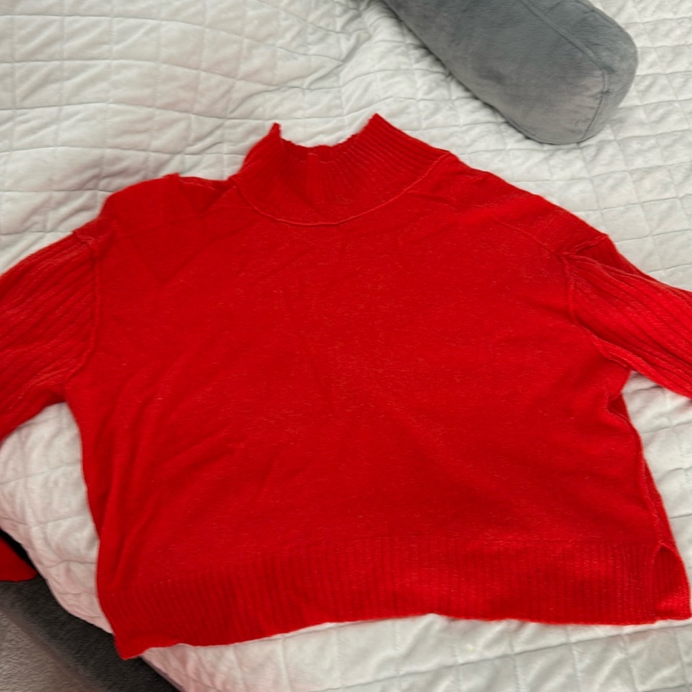 Cashmere mock turtleneck sweater